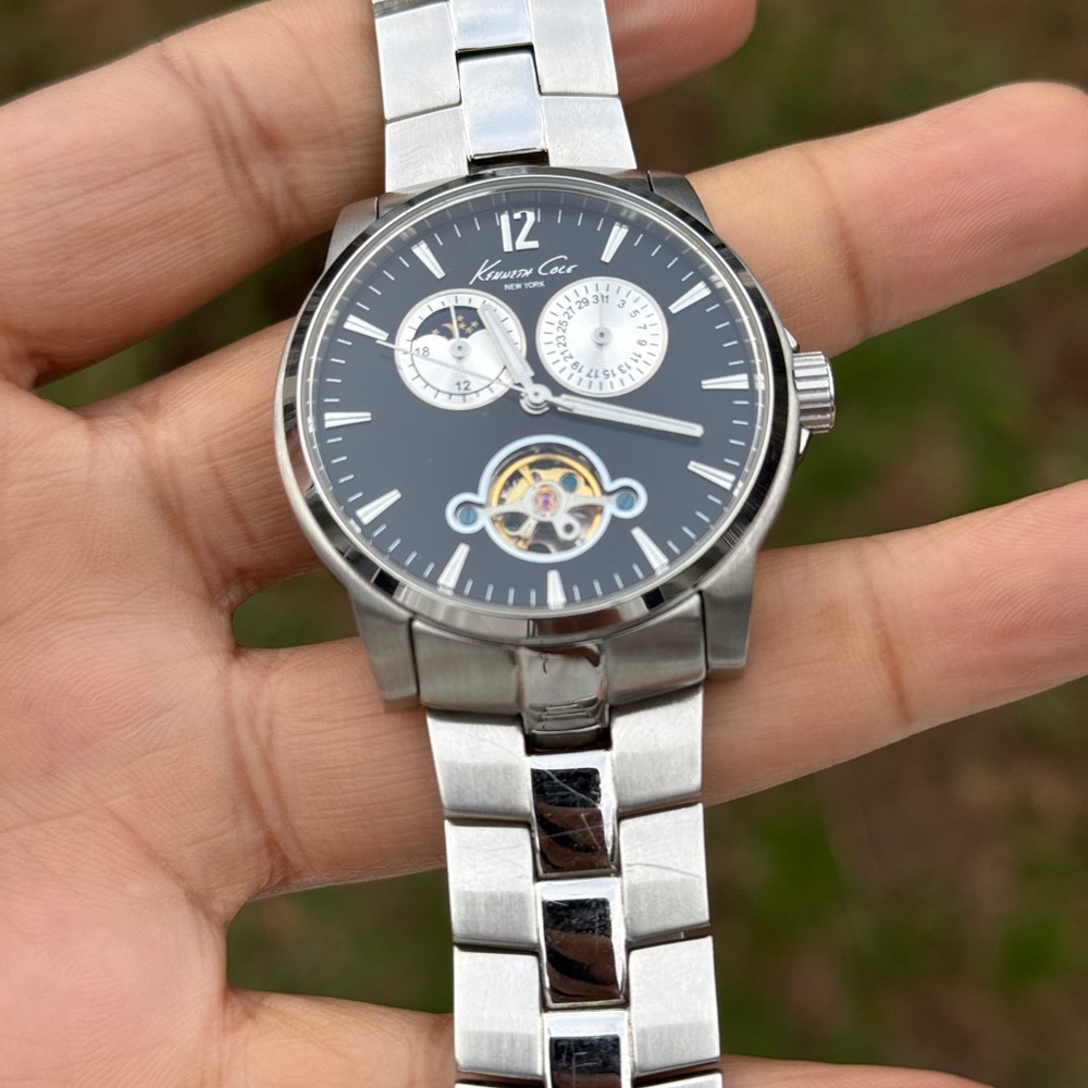 Kenneth Cole Automatic Skeleton Multifunction Sta… - image 3